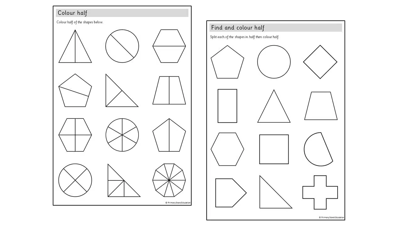 Colour half | Activity – Primary Stars Education