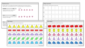 Shape patterns | Practical β Primary Stars Education
